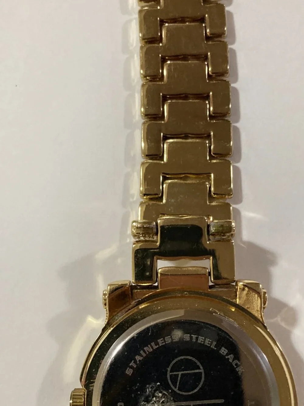 Men's Techno Pave Watch 7341 Gold